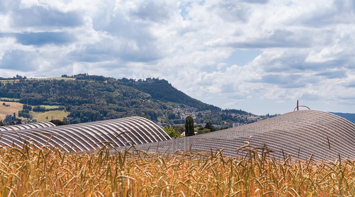Augenlasern in Bern bei YOUSEE: Blick über das Zentrum Paul Klee.