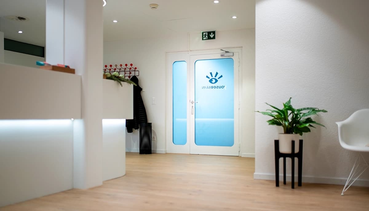 Augen lasern in Bern: Der Eingangsbereich der YOUSEEBÄRN