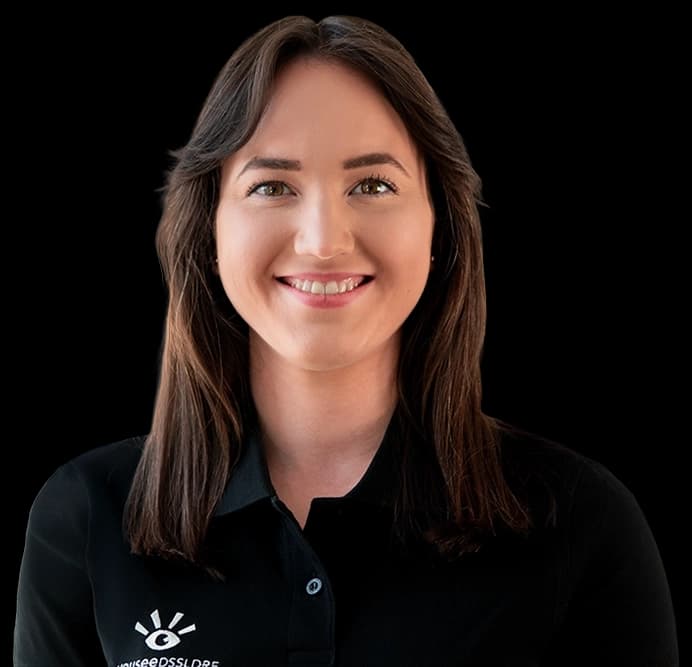 Our team member at YOUSEE in Düsseldorf Eva Reinke.