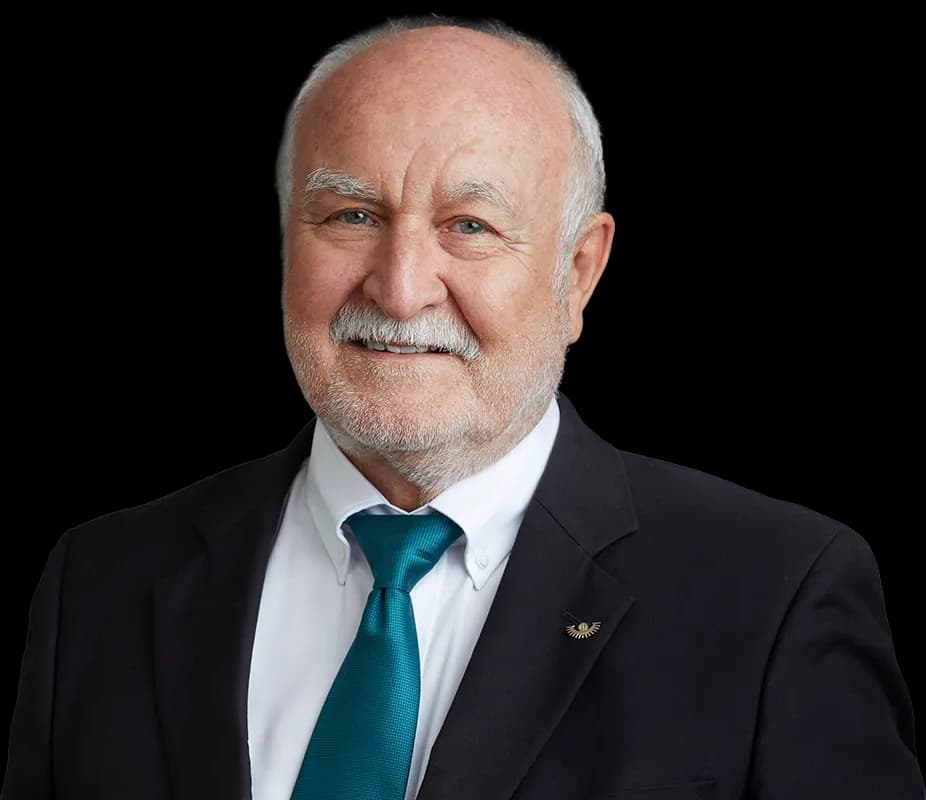 Portrait of the inventor of laser eye surgery and founder of YOUSEE Prof. Dr. Dr. Theo Seiler