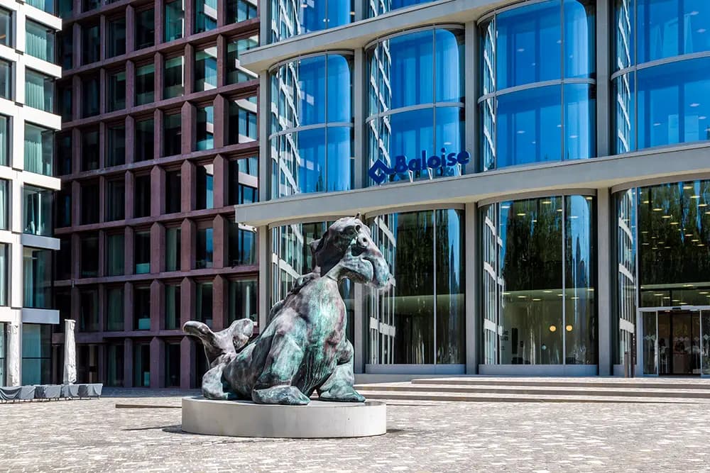 Baloise Park at Basel Central Station, headquarters of YOUSEEBASEL.