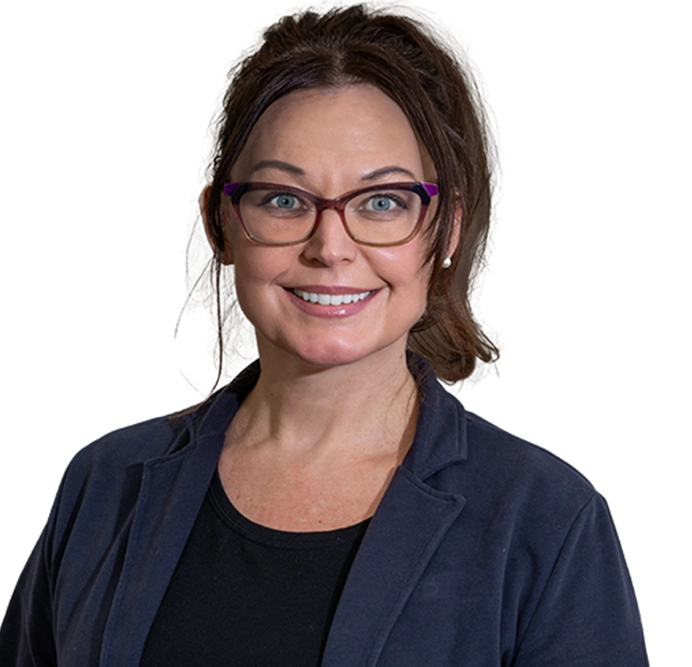 Unsere Optometristin Andrea Wuest