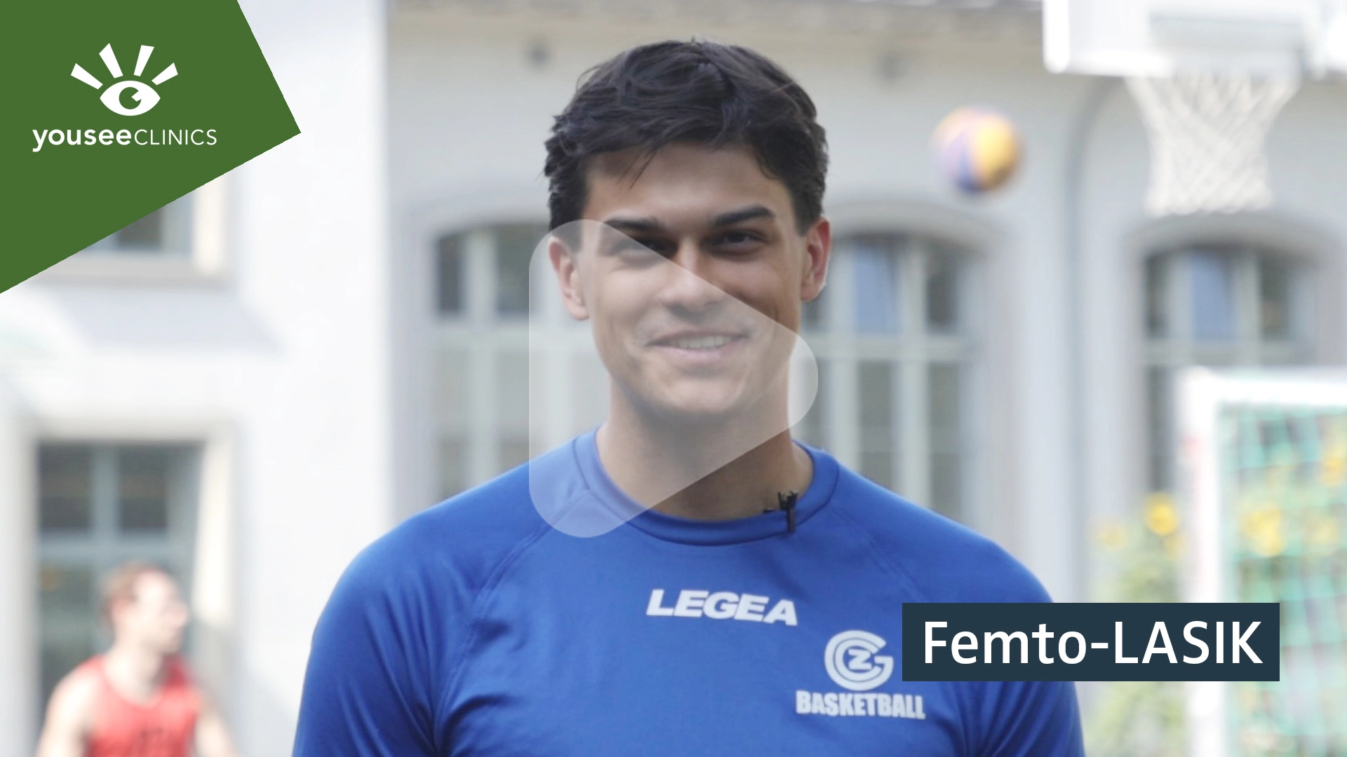 Der Profispieler Mikael Soares vom GC Basektball spricht über seine Erfahrung mit einer Augenlaser-Operation.